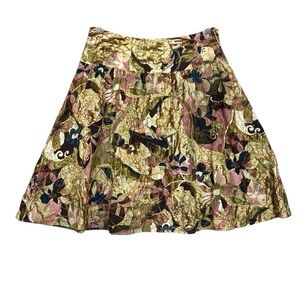 Chico's Multicolor Floral Skirt